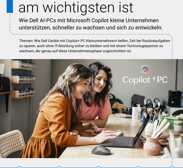  How to grow your business faster with Dell devices with Copilot+ PC