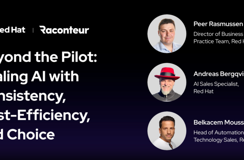  Beyond the Pilot: Scaling AI with Consistency, Cost-Efficiency, and Choice – 219