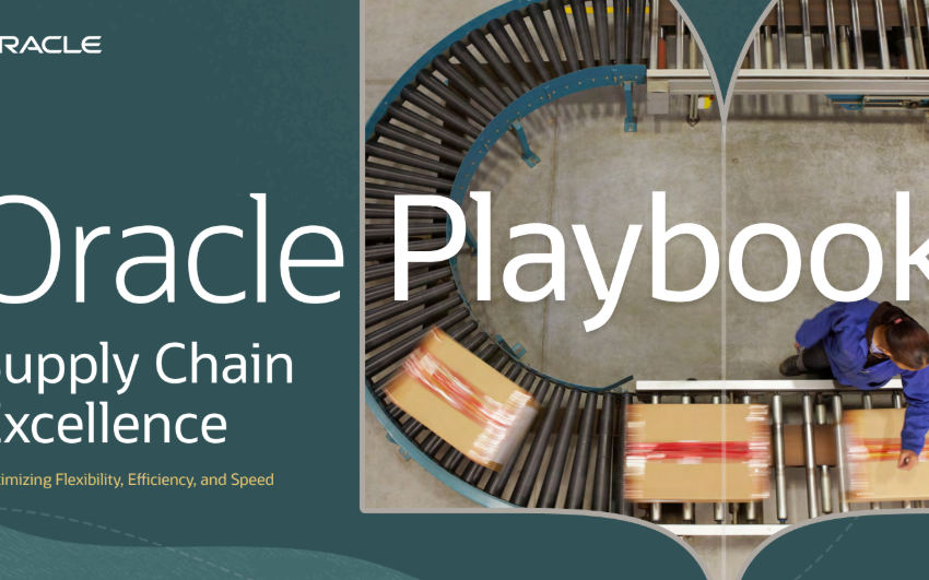  The Oracle playbook for supply chain excellence