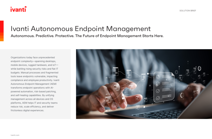  Autonomous endpoint management