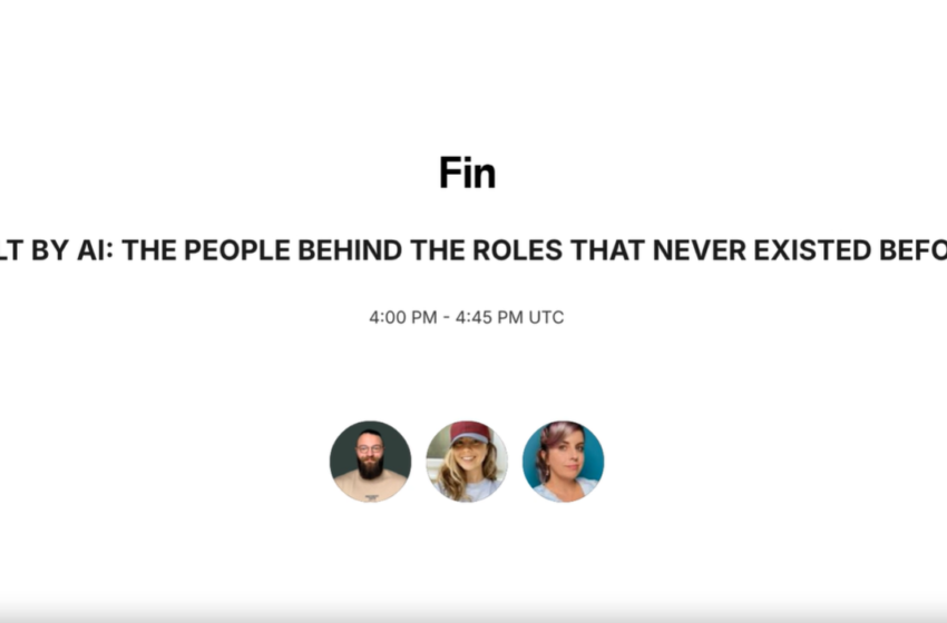  Built by AI: The People Behind the Roles That Never Existed Before