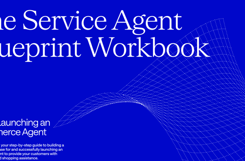  Blueprint Workbook Launching an AI Agent for Ecommerce