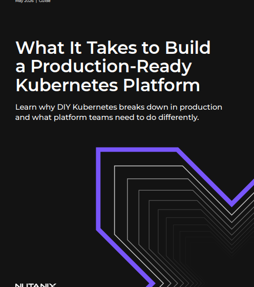  What It Takes to Build a ProductionReady Kubernetes Platform