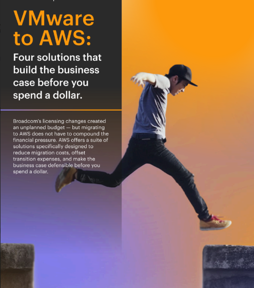  VMware to AWS: Four solutions that build the business case