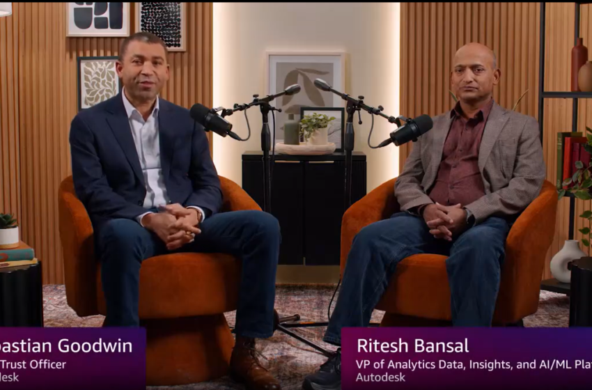  How Autodesk is Using AWS Data and AI Solutions to Power Autodesk Assistant
