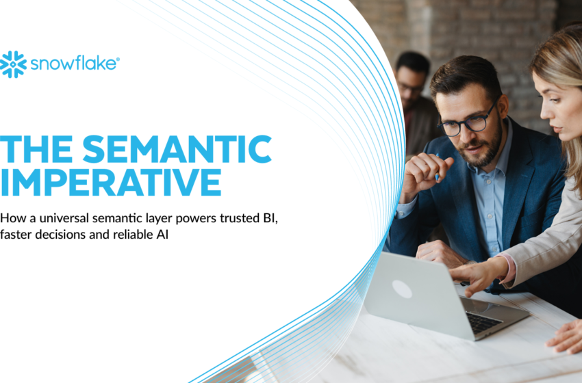  The Semantic Imperative