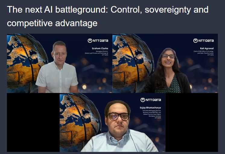  The next AI battleground: Control, sovereignty and competitive advantage