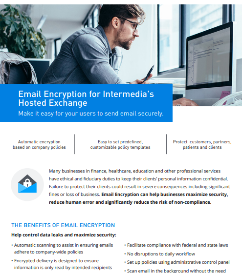 Email Encryption for Intermedia’s Hosted Exchange